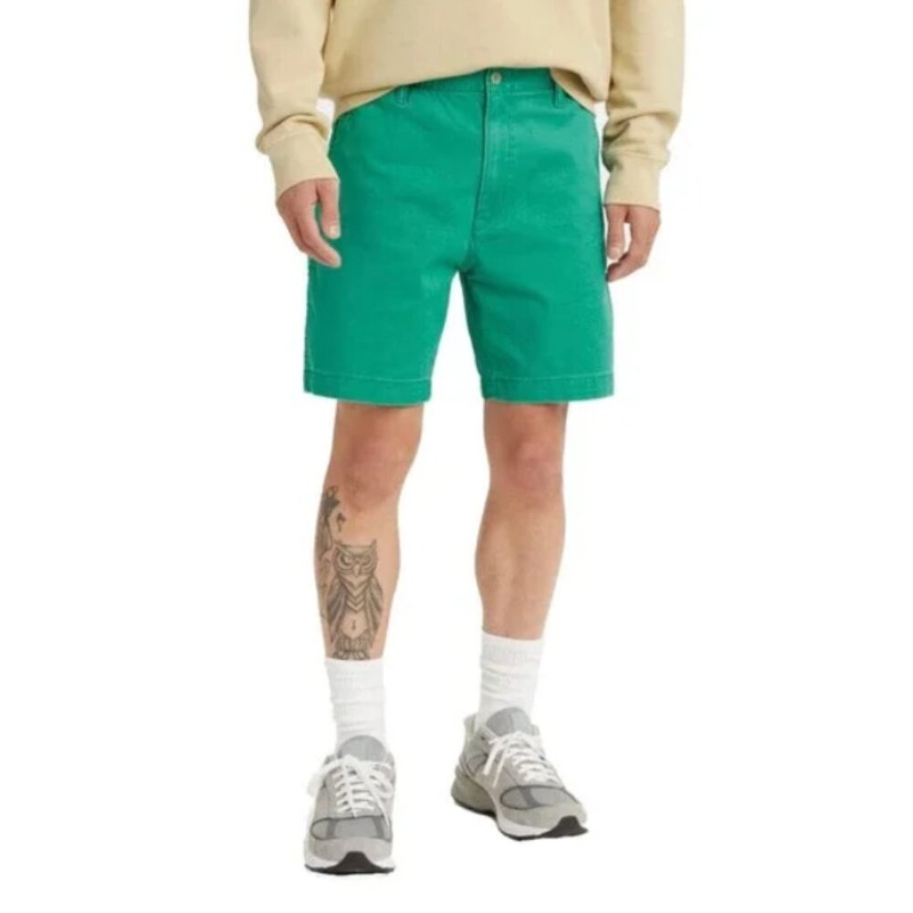 NWT‎ Mens Levi's XX Chino EZ Shorts green S